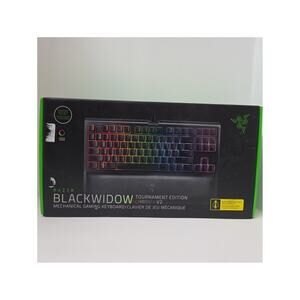 New & Sealed! Razer BlackWidow Tournament Edition Chroma V2 Keyboard - Black